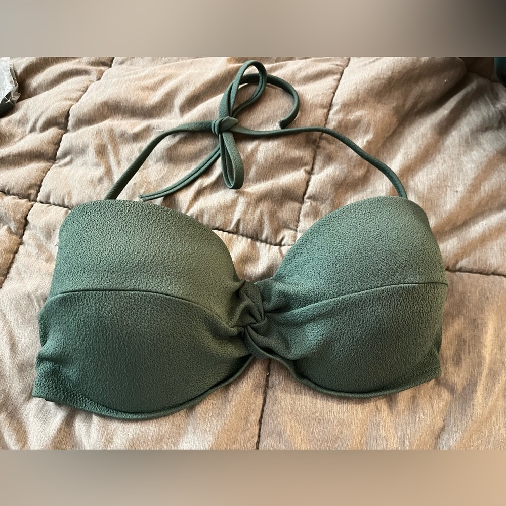 Shade and shore bandeau bikini top